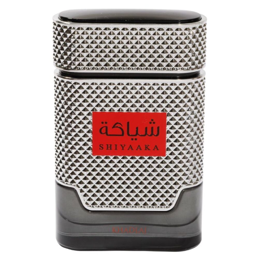 Khadlaj Shiyaaka Silver Eau de Parfum EDP Spray for Men 3.4 oz / 100 ml - New